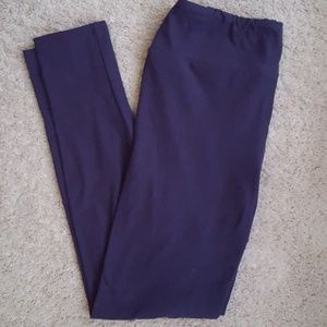 Deep purple LLR leggings OS